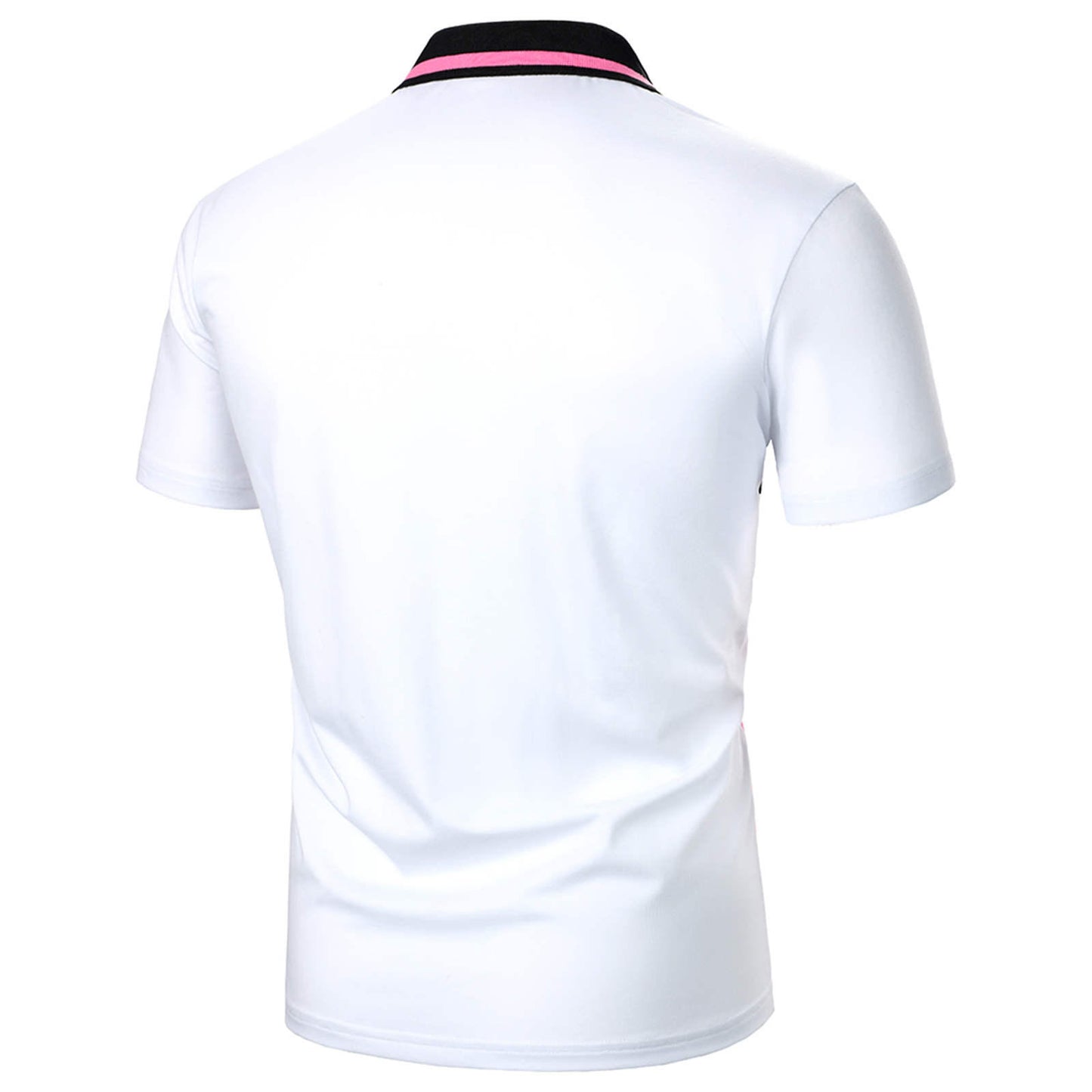 Summer V-neck Muscular Sport Polo Shirts