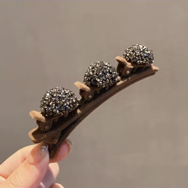 Women's Flocking Side Hair Clips