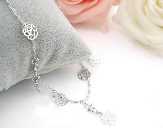 Simple Rose Bracelet Anklet