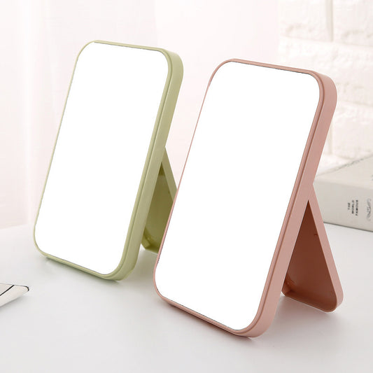HD Makeup Desktop Simple Folding Portable Vanity Mirror