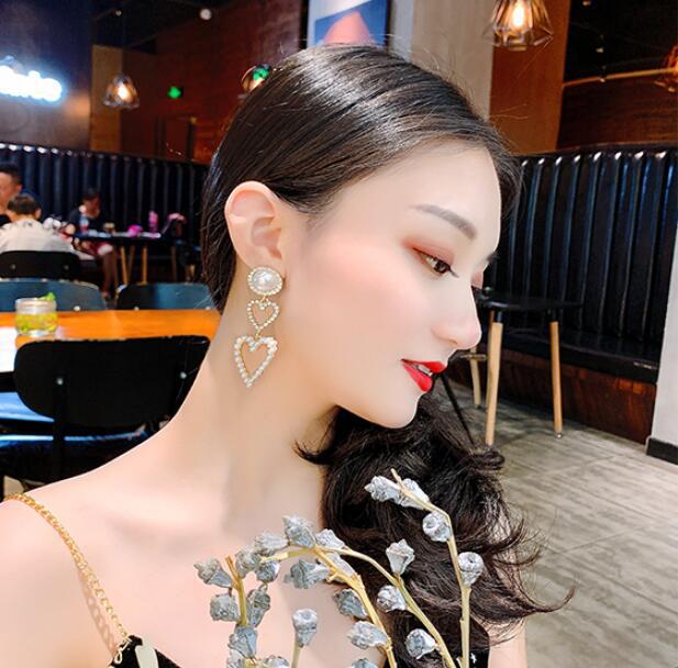 rhinestone earrings drop
