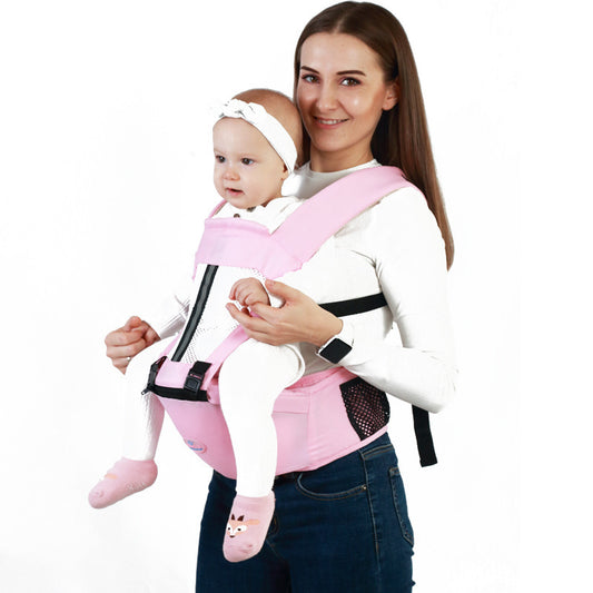 Multifunctional Breathable Double Shoulder Front Baby Carrier