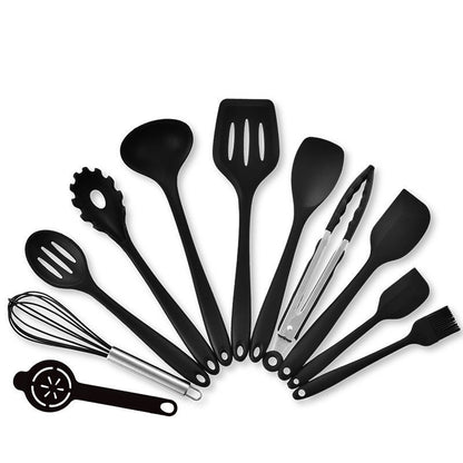 10-Piece All-Inclusive Silicone Non-Stick Cookware Set