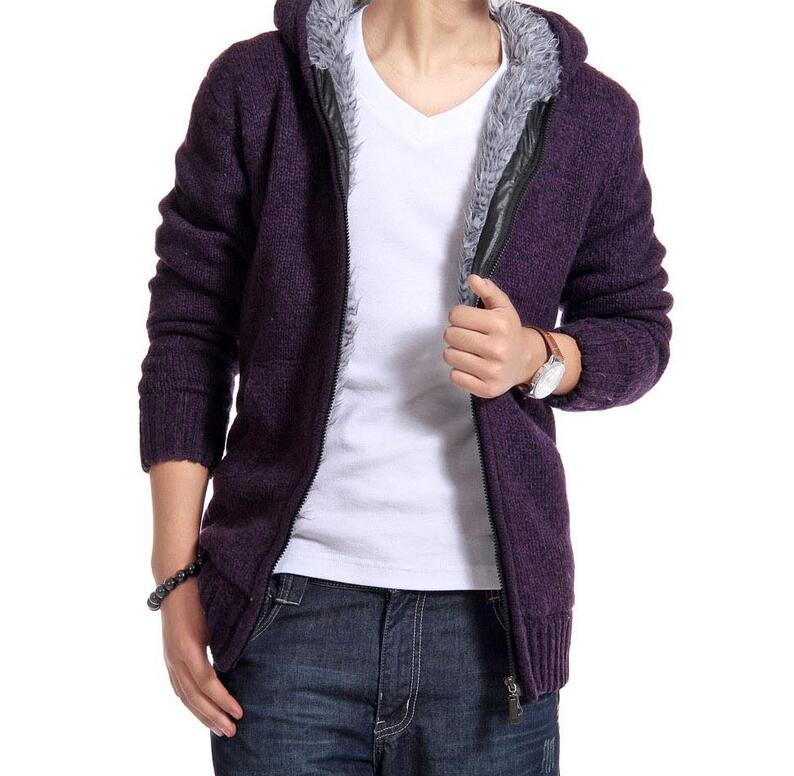 Men's Blended Wool Warm Jackets/Coat