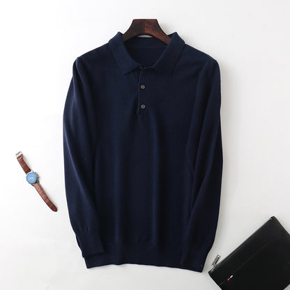 Men's Casual Knitted Polo Shirts