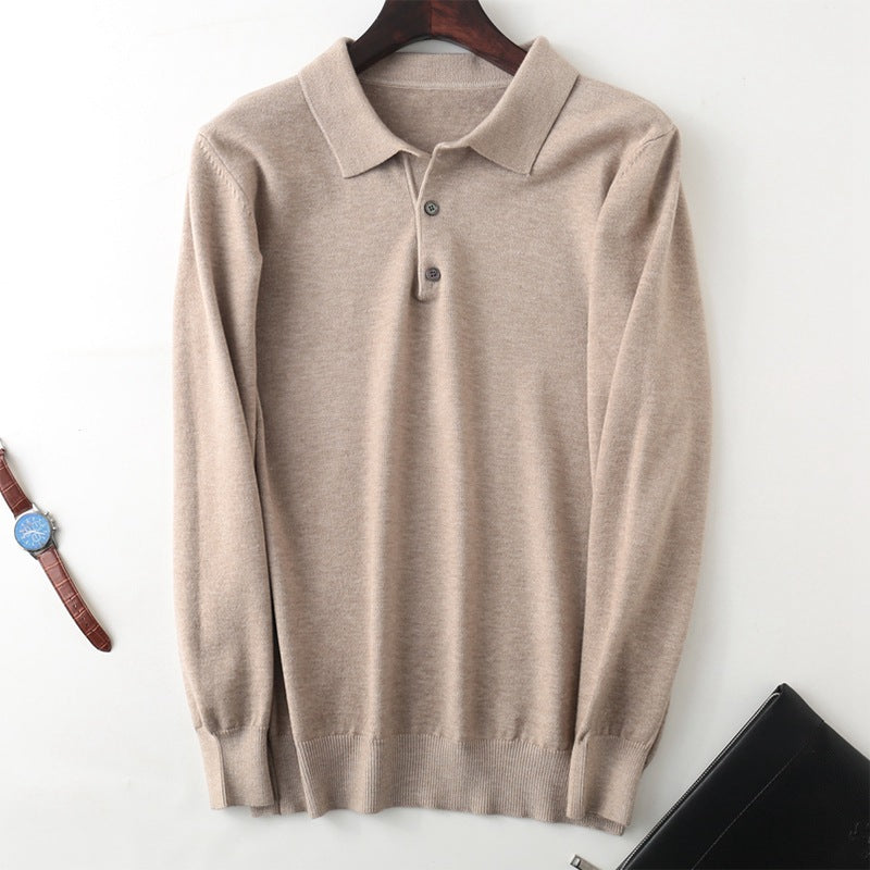 Men's Casual Knitted Polo Shirts