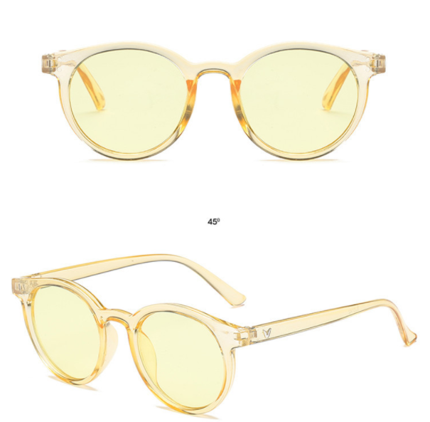 Lunettes de soleil transparentes pour hommes