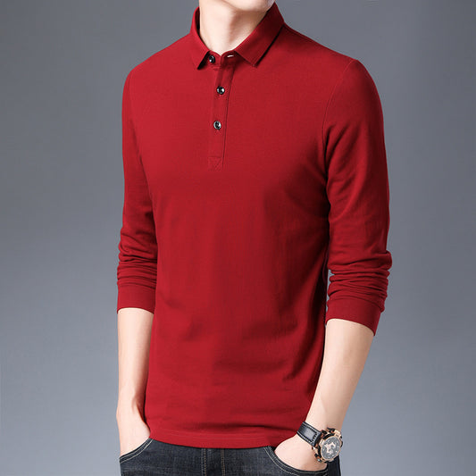Middle-aged Men Polo Shirt