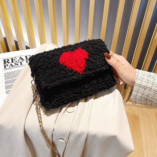 Damen-Umhängetaschen mit Magnetschnalle