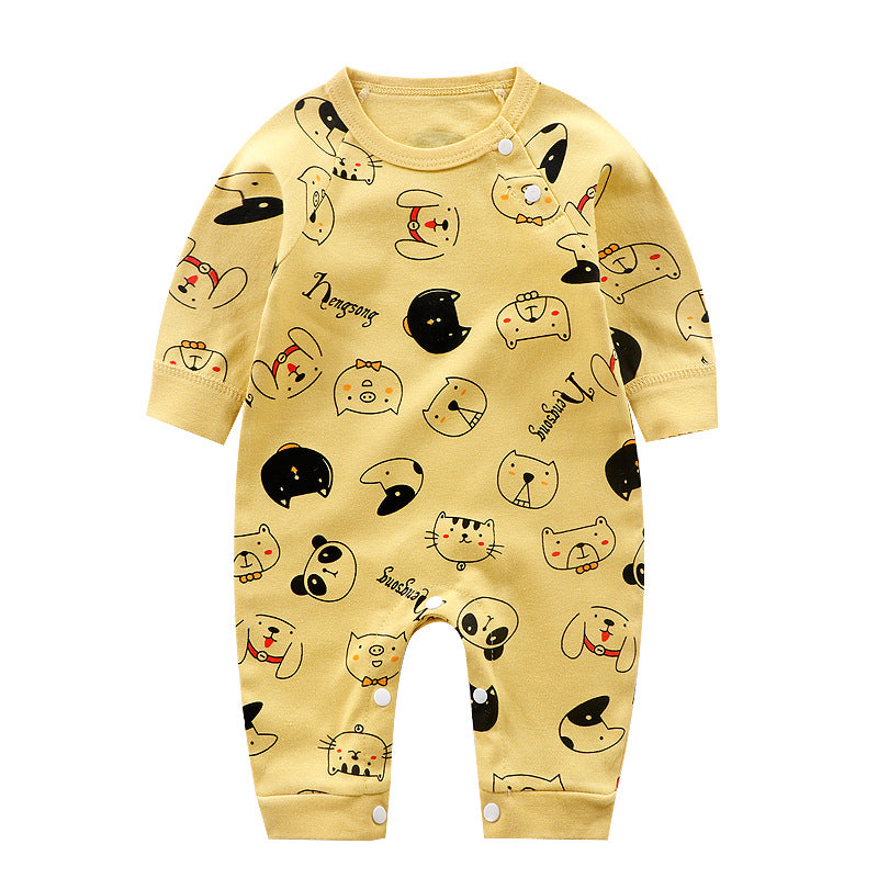Romper Long-sleeved Cotton Baby Clothes