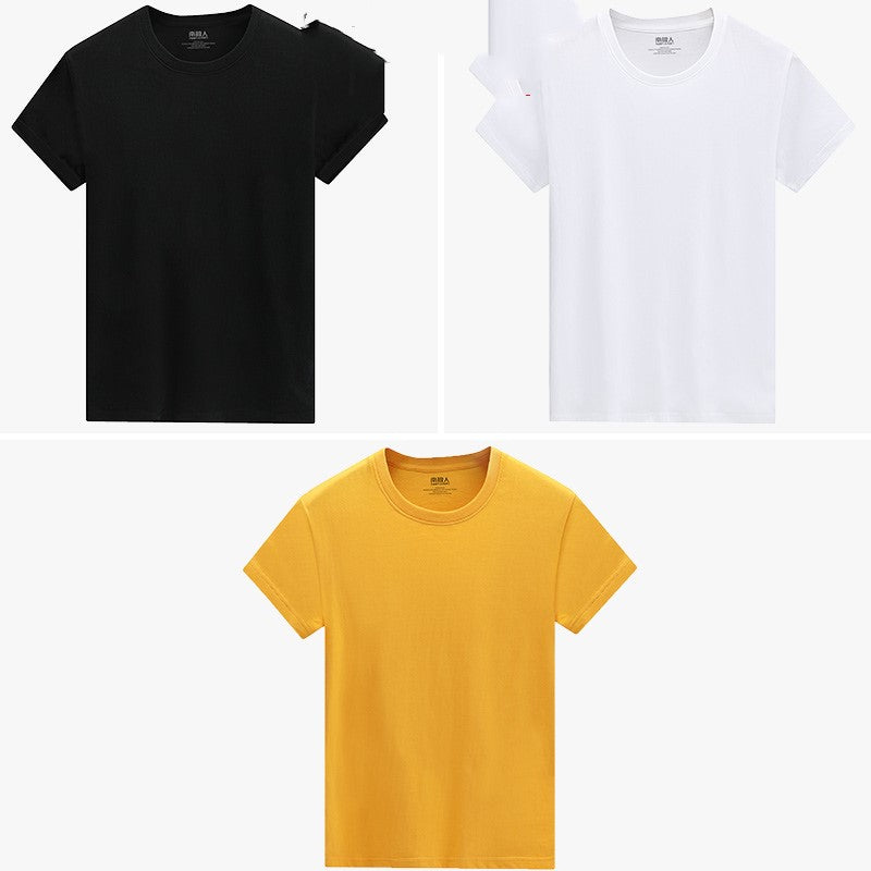 White short sleeve Men T-shirt