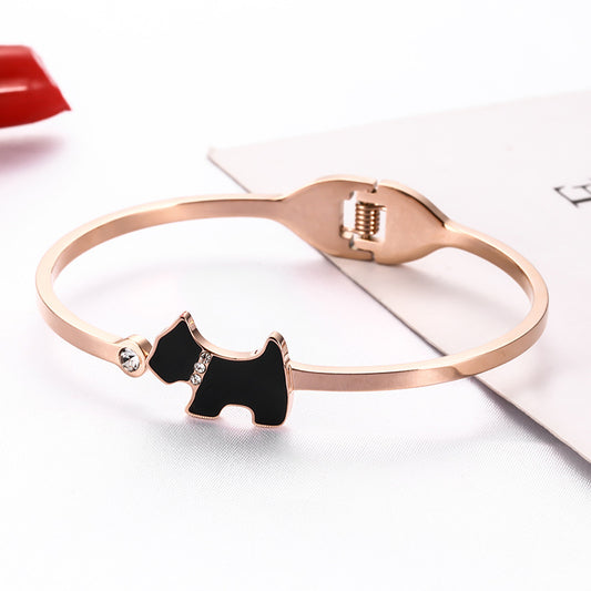 Bracelet chiot mignon de style coréen