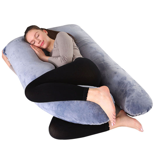 Straight Leg Conjoined U-shaped Pregnancy Pillow