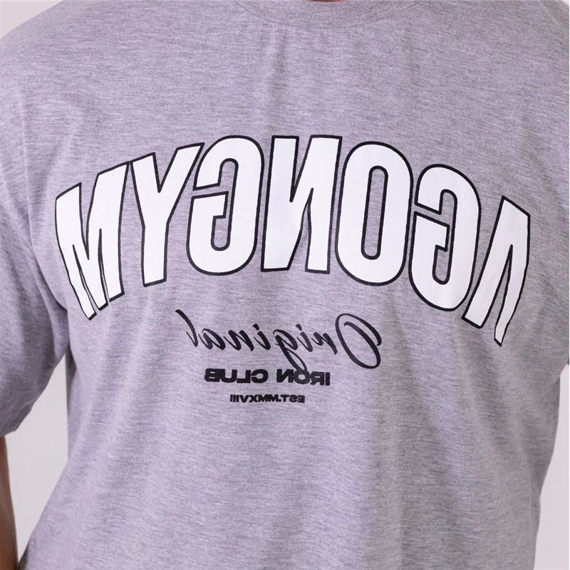 T-shirt ample à manches longues en coton pour hommes