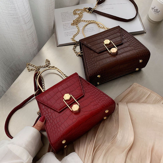 Umhängetasche mit verstecktem Reißverschluss