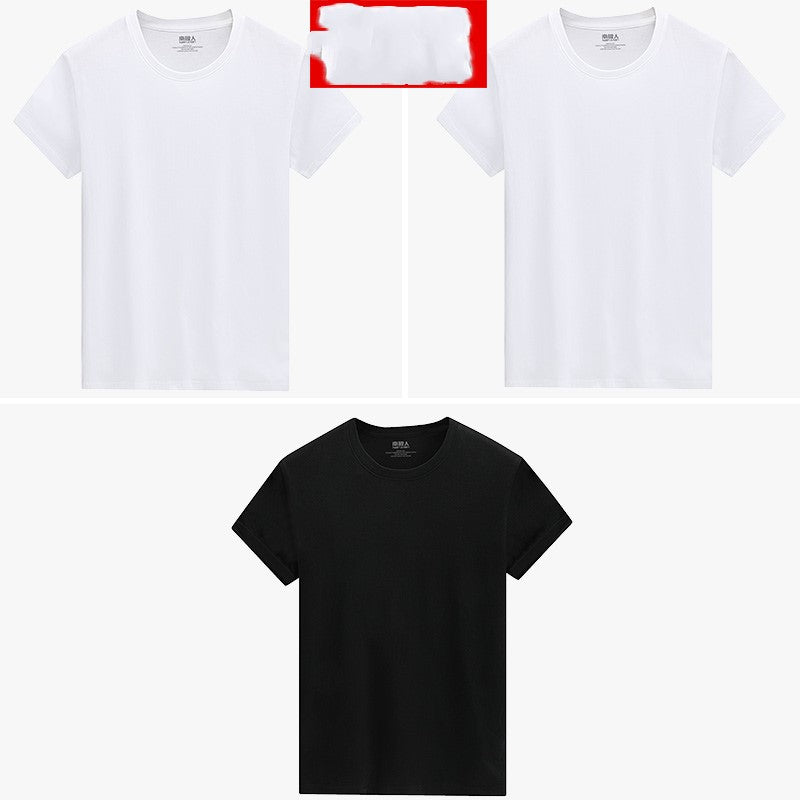 White short sleeve Men T-shirt