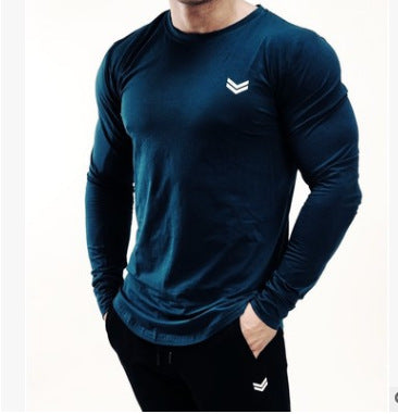 Long Sleeve Quick Dry Gym Fitness T Shirt