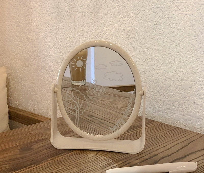 portable vanity mirror with lights