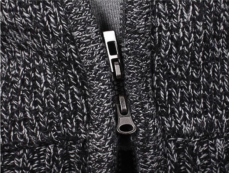 Men's Blended Wool Warm Jackets/Coat