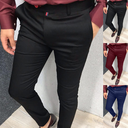 Men's Cotton Fabric Formal Pants