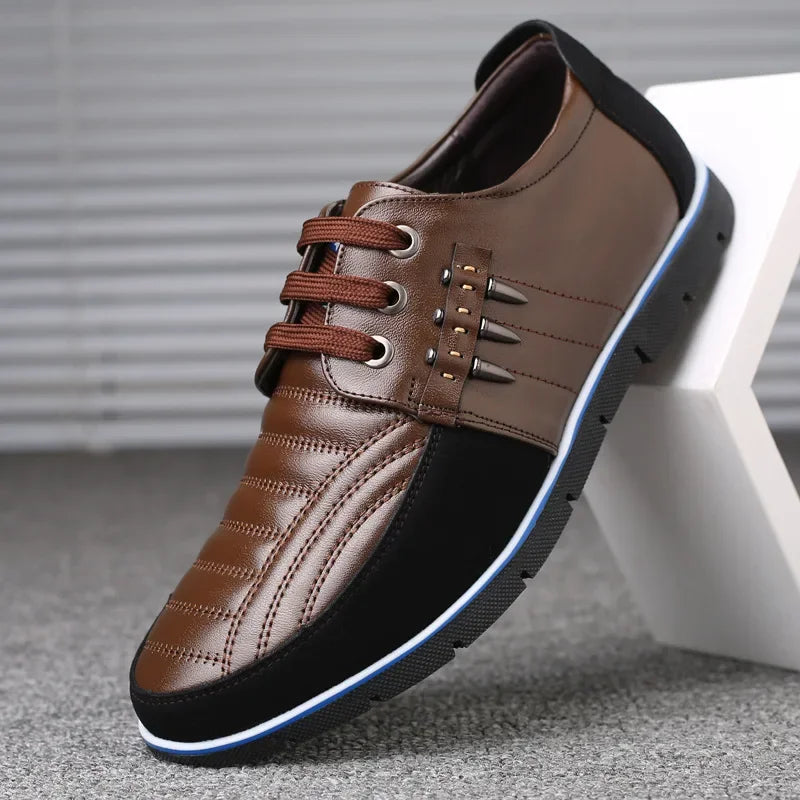 Genuine Leather Men's Oxford Shoes