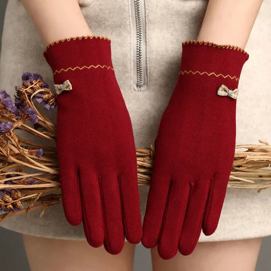 Gants chauds et coupe-vent pour écran tactile