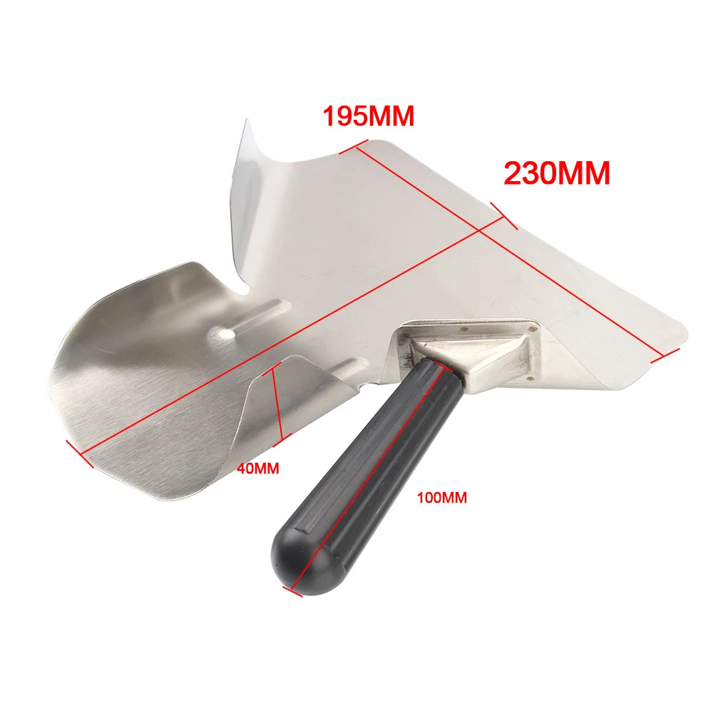 Stainless Steel Multi-Use Shovel: Burger & Popcorn