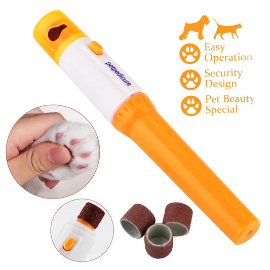Electric Pet Nail Grinder & Clippers