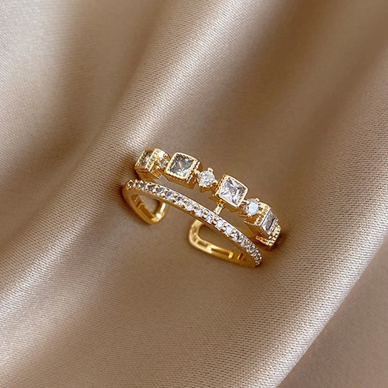 Golden Rings, double rings