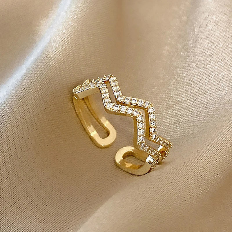 Golden Rings, fashion rings