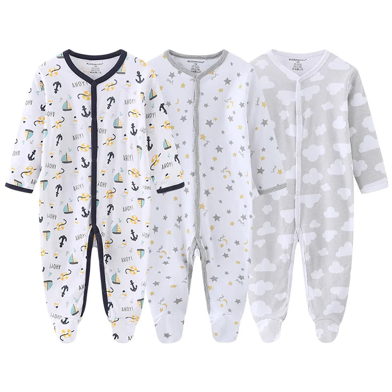 Baby Boy Clothes Set - Printed Newborn Boys Clothing