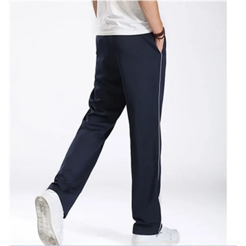 mens trousers with side stripe