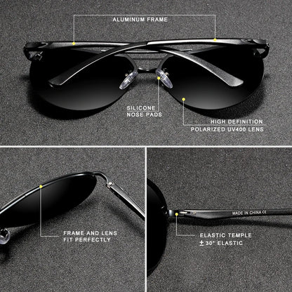 Rimless Lens Men Sunglasses