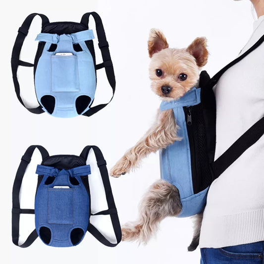 Outdoor Pet Backpack Carrier for Small Dogs