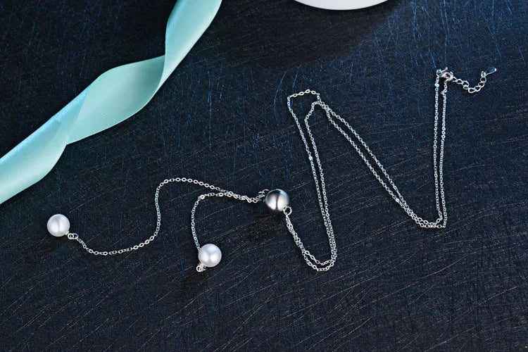 silver necklace chain