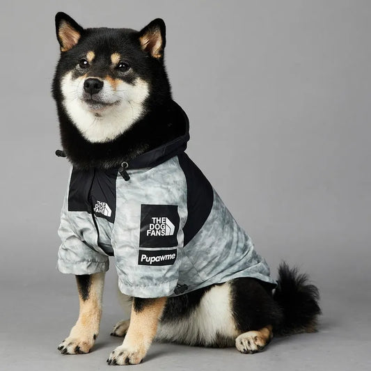 Raincoat For Small Big Dogs - Hooded Jacket