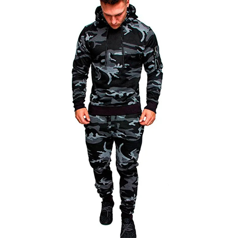Breathable Fitness Running Hoodie Tracksuit