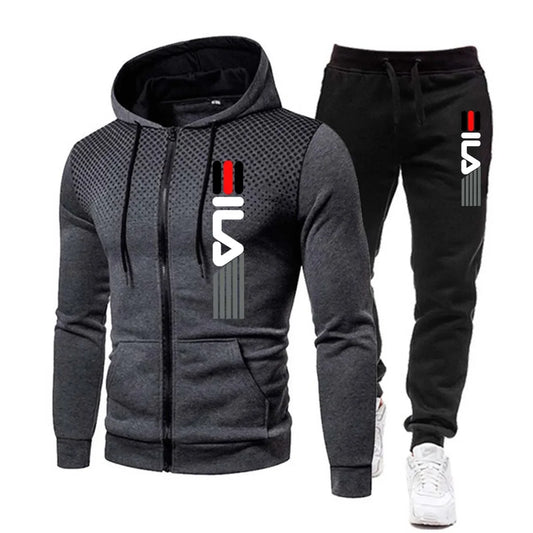 Men's Hoodie Sweatshirt - Fitness Spring Tracksuit
