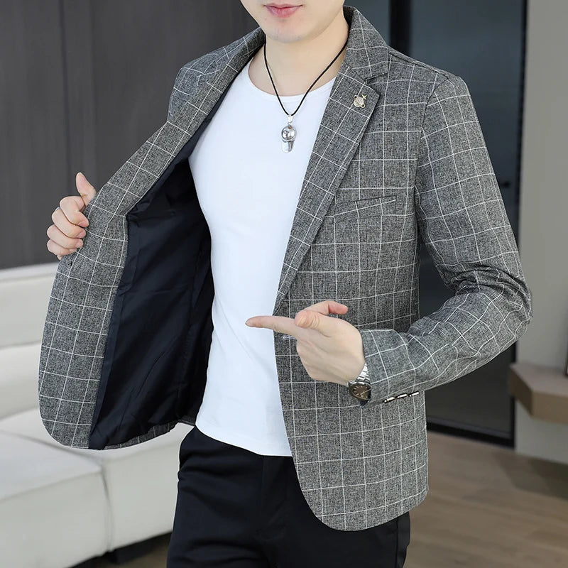 Mens Skinny Fit Blazer
