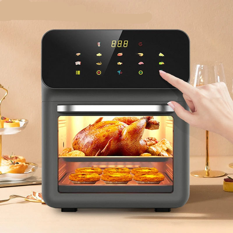 Multi-Functional LED Automatic Touchscreen Air Fryer