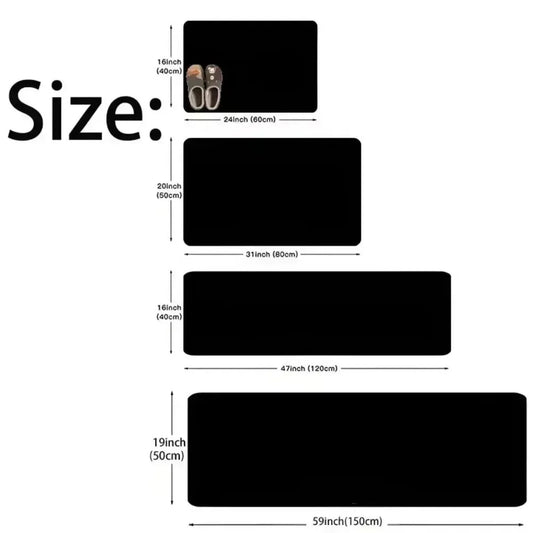 Rutschfeste Fußmatte mit Kaffeemotiv