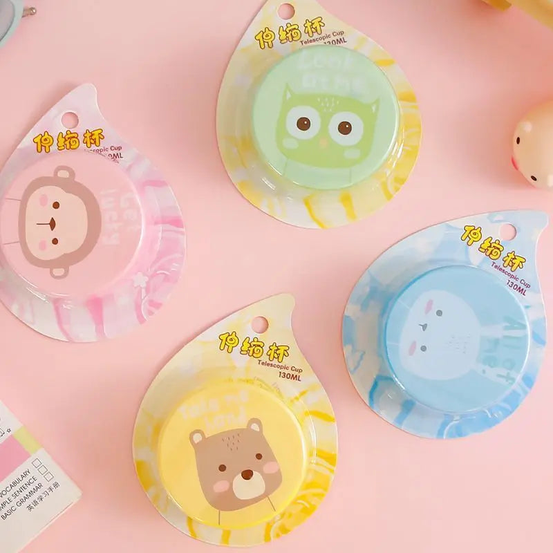 Cute Cartoon Telescopic Cup