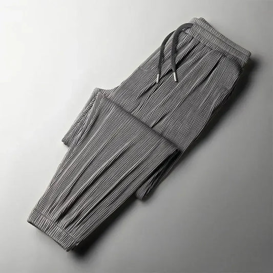 Men's Ice Silk Ultra-thin Wide Leg Sports Casual Pants