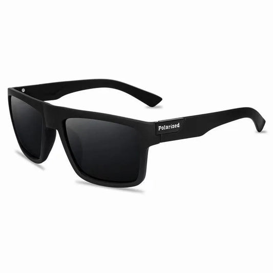 Klassische quadratische UV400-polarisierte Strandsonnenbrille für Herren
