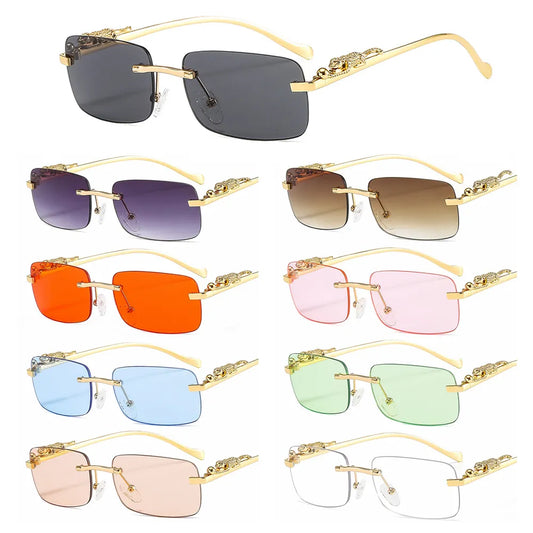 rimless sunglasses, rectangle sunglasses, rimless rectangle sunglasses, polycarbonate sunglasses, round sunglasses, polarized sunglasses, pink sunglasses, sunglasses for women, men's sunglasses