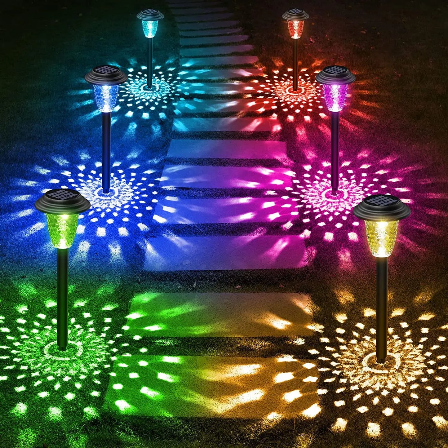 led solar pathway lights