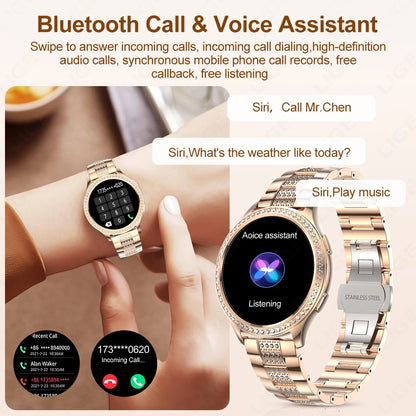 1.32-Inch Women's Bluetooth Smart Watch