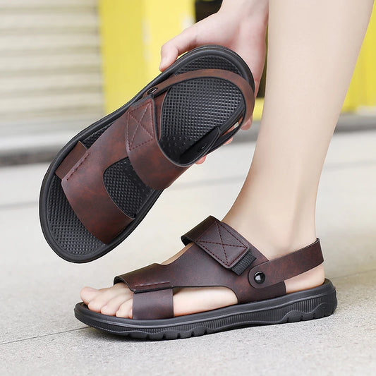 Chaussures de plage d'été pour hommes - Pantoufles antidérapantes d'extérieur