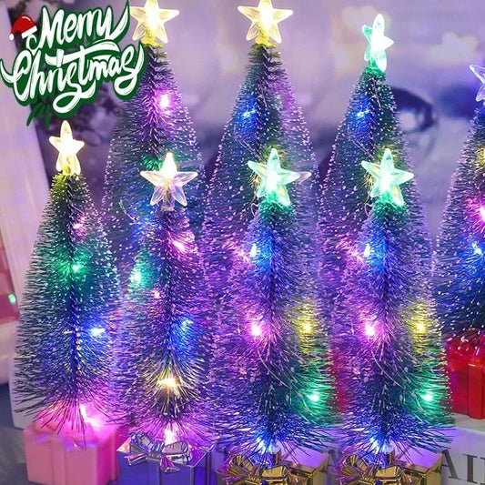 Mini LED Christmas Tree Night Light