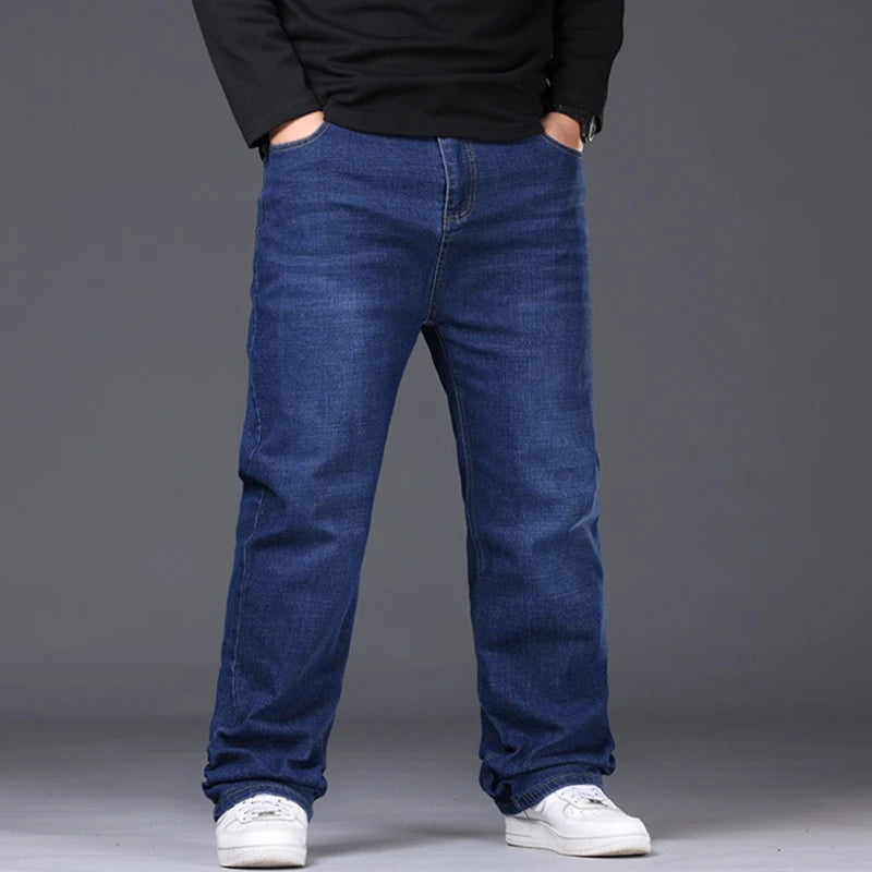 Baggy Y2K Plus Size Cargo Jeans für Herren